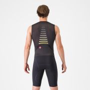 Castelli - costum triatlon fara maneci - Free Sanremo 3 Suit Sleeveless - negru