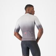 Castelli - tricou ciclism maneca scurta tailored fit cu protectie solara - Upf Jersey - 20-38 gr C - gri argintiu