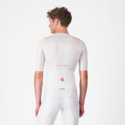 Castelli - tricou ciclism maneca scurta race fit - Aero Race 8S Jersey - 18-36 gr C - alb