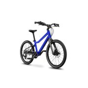 Bicicleta copii Woom 4 Explore cu roti 20" albastru Magnetic Blue