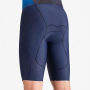 Castelli - costum triatlon fara maneci - Free Sanremo 3 Suit Sleeveless - albastru belgian | portocaliu