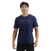 TYR - tricou casual - Blend Tech Tee - bleumarin