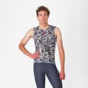 Castelli - bluza de corp fara maneci - Espresso R--A/D Baselayer - albastru Twilight