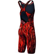 TYR - costum tehnic inot femei - Venzo Open Back - rosu