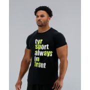 TYR - tricou casual - Graphic Tee - negru I lime