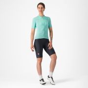 Castelli - tricou ciclism maneca scurta regular fit - Anima 4 W Jersey - 18-32 gr C - albastru deschis
