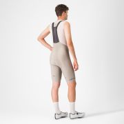 Castelli - pantaloni ciclism scurti cu bretele - Espresso Bibshort - 15-35 gr C - argila