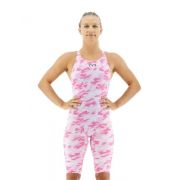 TYR - costum tehnic intreg pentru femei - Thresher - roz I alb