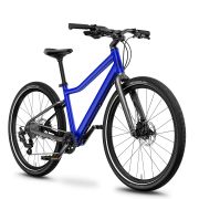 Bicicleta copii Woom 5 Explore cu roti 24" albastru magnetic blue