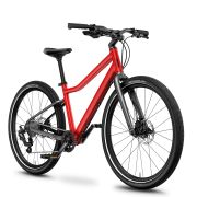 Bicicleta copii Woom 5 Explore cu roti 24" woom red