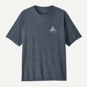 Patagonia - tricou - M Capilene Cool Daily Graphic Lands - Albastru