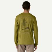 Patagonia - bluza - M Capilene Cool Daily Graphic Lands - Verde