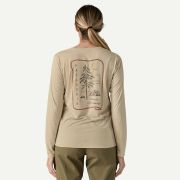 Patagonia - bluza - W Capilene Cool Daily Graphic Lands - Mov