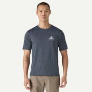 Patagonia - tricou - M Capilene Cool Daily Graphic Lands - Albastru