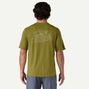 Patagonia - tricou - M Capilene Cool Daily Graphic Lands - Gri