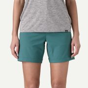 Patagonia - sort - W Landfarer Bike Shorts Wetland Blue - Albastru