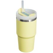 Stanley - termos tip sticla cu pai - Quencher H2.0 FlowState - Galben - 0.6L