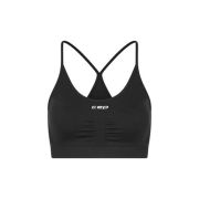 Bustieră alergare CEP Core Run Light Support Bra | susținere ușoară - black