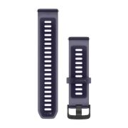 Garmin - curea silicon - Quick Release 22 - Mov imperial translucid I Indigo cu carcasa slate