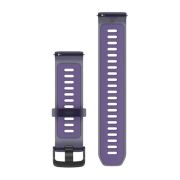 Garmin - curea silicon - Quick Release 22 - Mov imperial translucid I Indigo cu carcasa slate