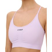 Bustieră alergare CEP Core Run Light Support Bra | susținere ușoară - lilac