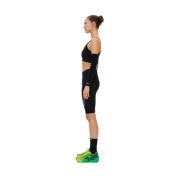 Bustieră alergare CEP Core Run Light Support Bra | susținere ușoară - black