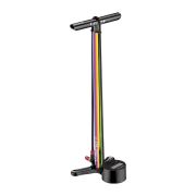 Lezyne - pompa podea - CNC Digital Drive 3.5 - manometru - Schrader I Presta - neo metallic - 220 psi