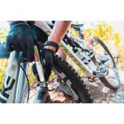 Lezyne - mini pompa - Hand Pump Pocket Drive Pro - 160 psi | 11 bar - neo metallic | black - 98g
