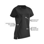 CEP - tricou tehnic - crew shirt short sleeve - black
