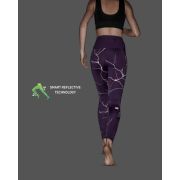 CEP - colanti - reflective tights - purple