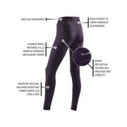 CEP - colanti - reflective tights - purple