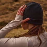 CEP - caciula - cold weather merino beanie - black