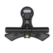 Lezyne - pompa podea - Macro Drive Digital - manometru - Schrader I Presta - rosu - 100 psi