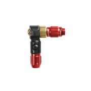Lezyne - pompa podea - CNC Digital Drive 3.5 - manometru - Schrader I Presta - neo metallic - 220 psi