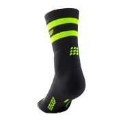 CEP - sosete compresie medii - hiking 80`s mid cut socks - stonegrey | green
