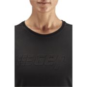 CEP - tricou tehnic - crew shirt short sleeve - black