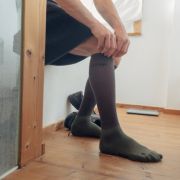 CEP - sosete compresie inalte - infrared recovery socks tall - forest night