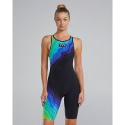 TYR - costum intreg tehnic - VENZO Open Back Volconyx W - lime | bleumarin