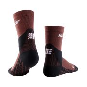 CEP - sosete compresie medii - light merino socks hiking mid cut v3 - brown
