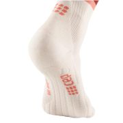CEP - sosete compresie medii - the run socks mid cut v4 W - red | off white