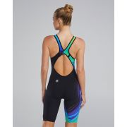 TYR - costum intreg tehnic - VENZO Open Back Volconyx W - lime | bleumarin