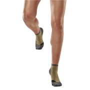 CEP - sosete compresie peste glezna - hiking light merino low-cut socks W - sand | grey