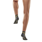 CEP - sosete compresie peste glezna - hiking light merino low-cut socks W - sand | grey