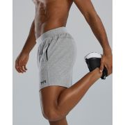 TYR - pantaloni scurti - UltraSoft Men's Midweight Terry A.M. Shorts - Light Heather Grey