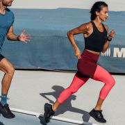 CEP - bustiera tehnica - training shirt crop top W - negru