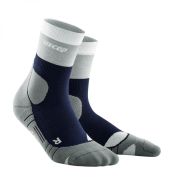CEP - sosete compresie medii - hiking light merino mid-cut socks - stonegrey | grey