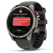 Garmin fenix 8 Pro AMOLED Sapphire 47mm - smartwatch premium GPS argintiu Titanium