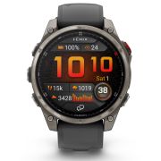 Garmin fenix 8 Pro AMOLED Sapphire 47mm - smartwatch premium GPS argintiu Titanium