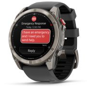 Garmin fenix 8 Pro AMOLED Sapphire 51mm - smartwatch premium GPS argintiu Titanium
