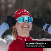 Ochelari de soare electro fotocromatici React Swiss REV SKY - lentila albastra si rama alba - masura M